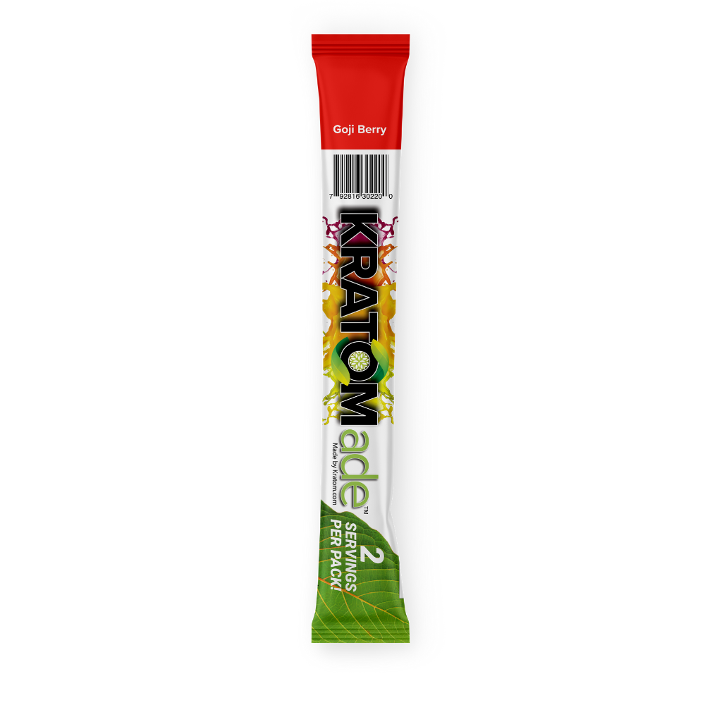 Goji Berry Kratom Drink Mix: Sweet-Tart Flavor, Consistent Potency