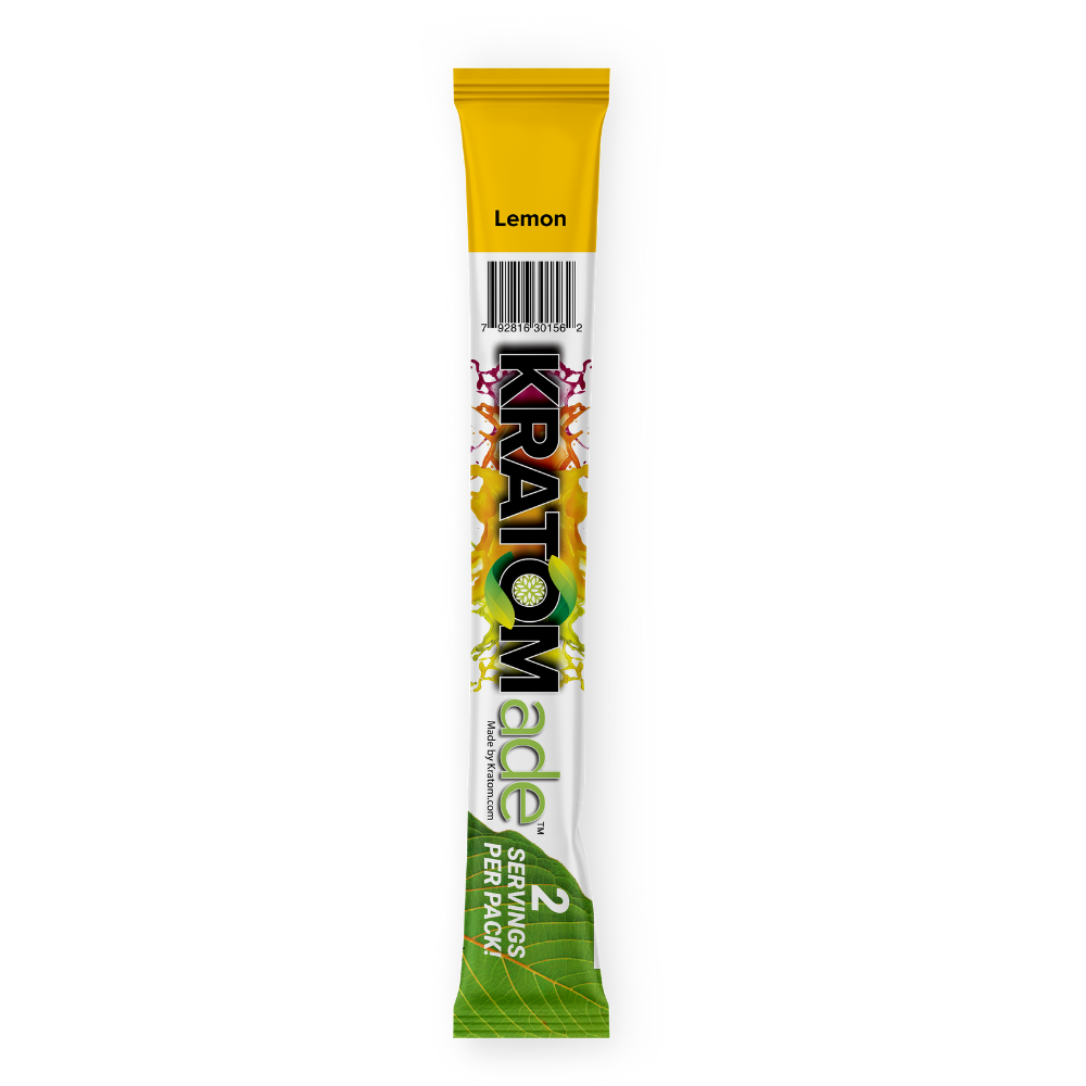 Lemon Kratom Drink Mix Supplement | Kratomade
