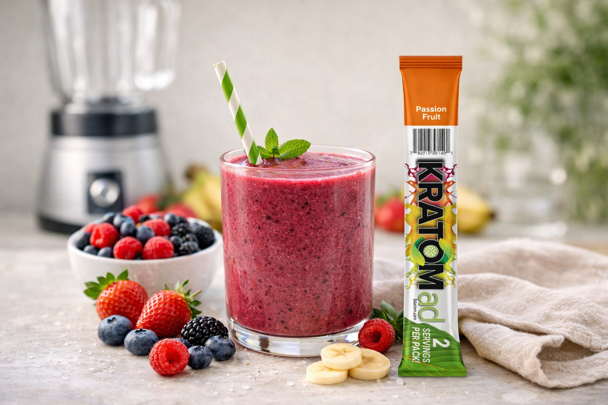 8 Easy Berry Smoothies You Can Make with Kratom Drink Mix