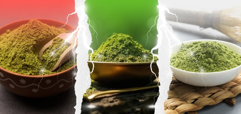 Featured Image - Exploring Kratom Strains_ Red Vs. Green Vs. White Vein