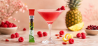 French Martini Mocktail With Kratom Drink Mix: A Goji Berry Twist