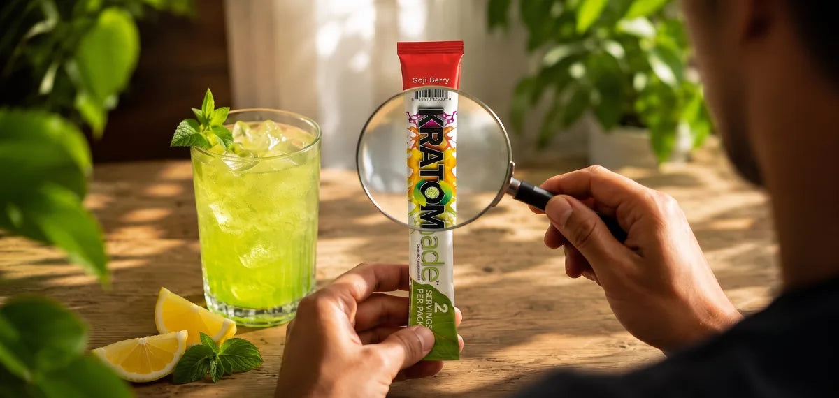How to Read a Kratom Drink Mix Label
