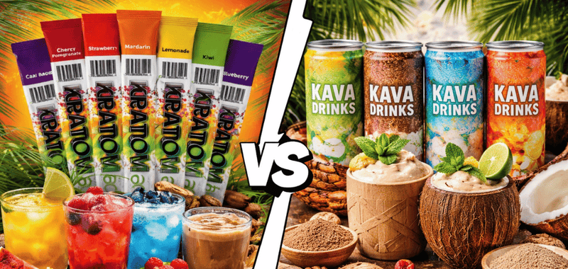Kratom Drink Mixes vs Kava Drinks: A Complete Comparison Guide