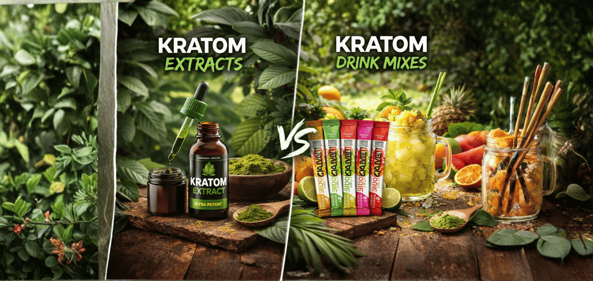 Kratom Extracts vs Drink Mixes: What’s the Real Difference?
