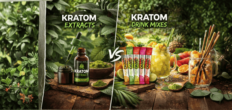 Kratom Extracts vs Drink Mixes: What’s the Real Difference?