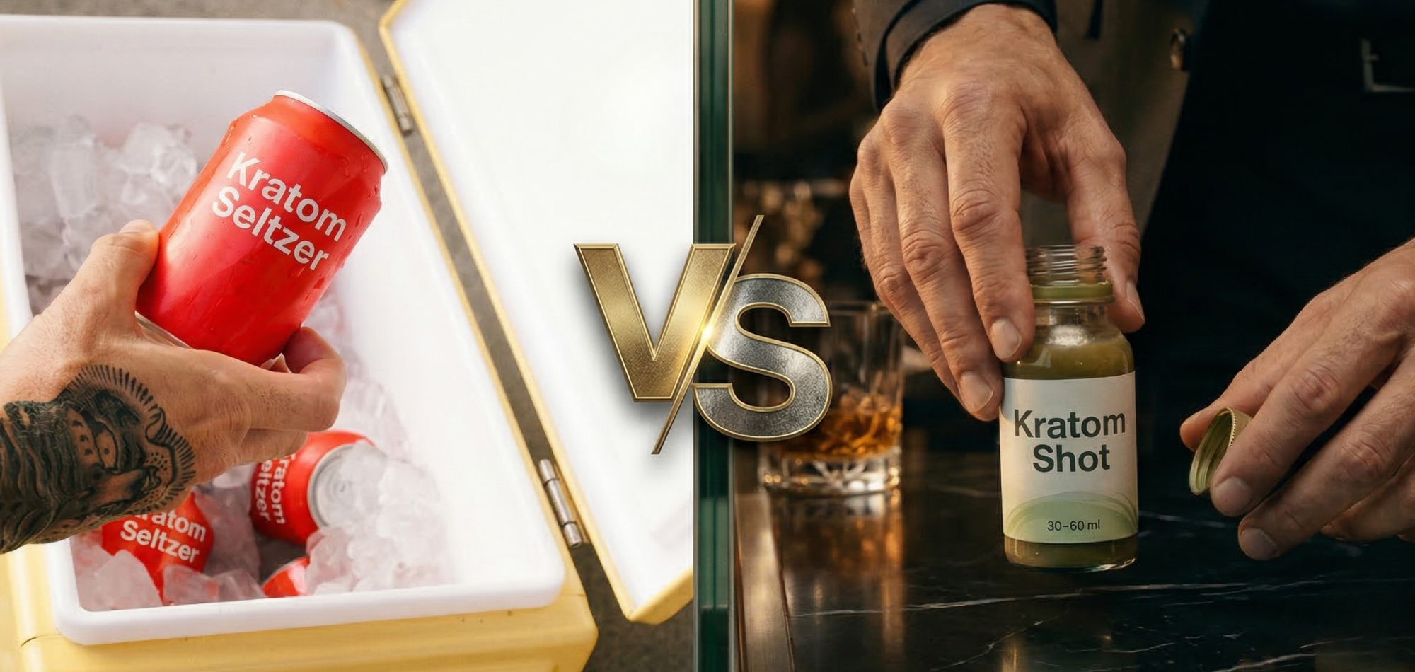 Kratom Seltzer vs Kratom Shots: Key Differences Explained