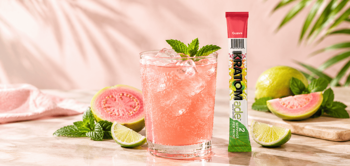Pink Guava Refresher With Kratom Drink Mix: Inspired by the Starbucks Fan Favorite