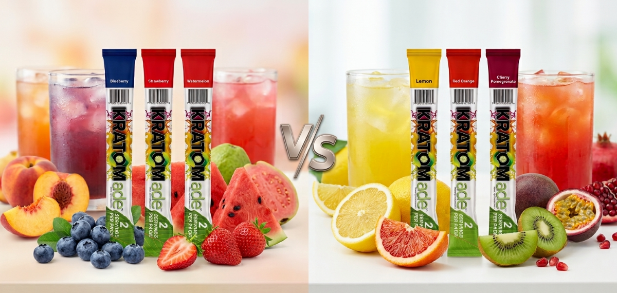 Sweet vs Tart Kratom Drink Mix Flavors: Which Should You Try?