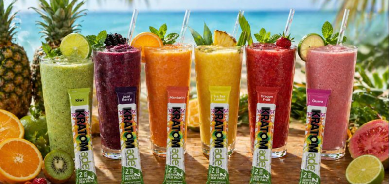 Tropical Smoothies with Kratom Drink Mix: 6 Flavors & Easy Recipes