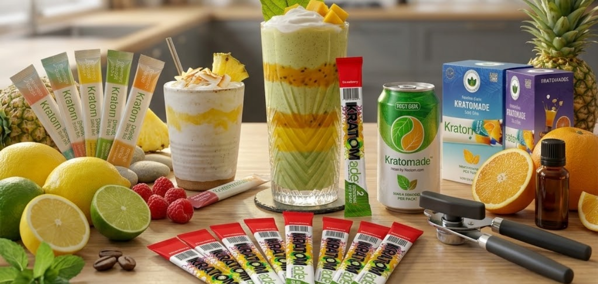 Tropical Smoothies with Kratom Drink Mix: 6 Flavors & Easy Recipes