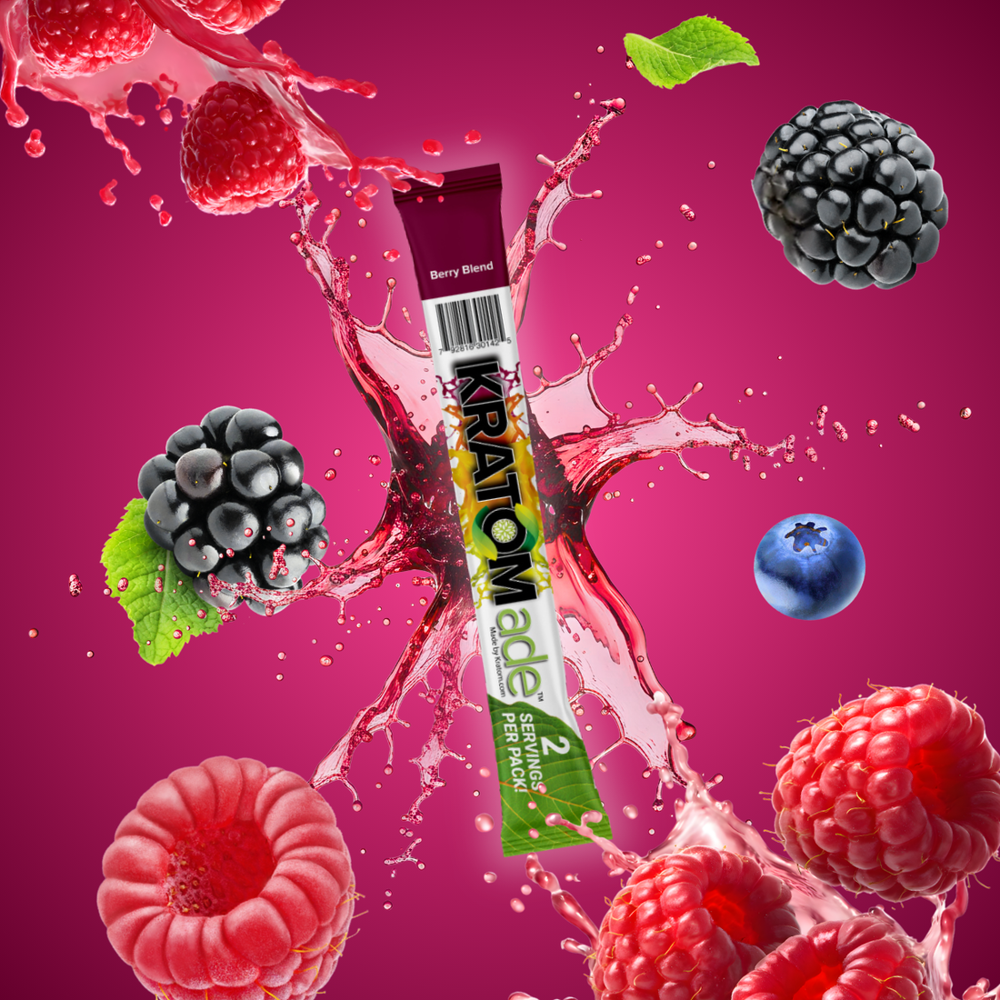 Berry Blend Kratom Drink Mix