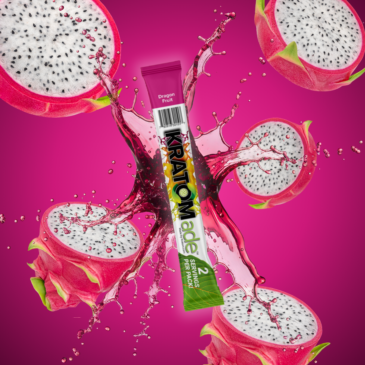 Dragon Fruit Kratom Drink Mix