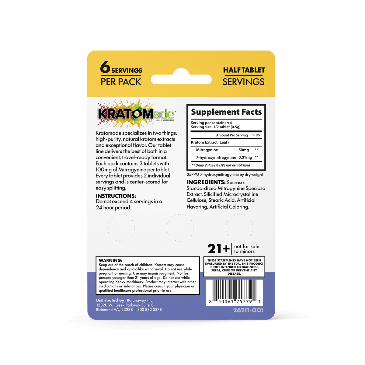 Blueberry Lemonade Kratom Tablets