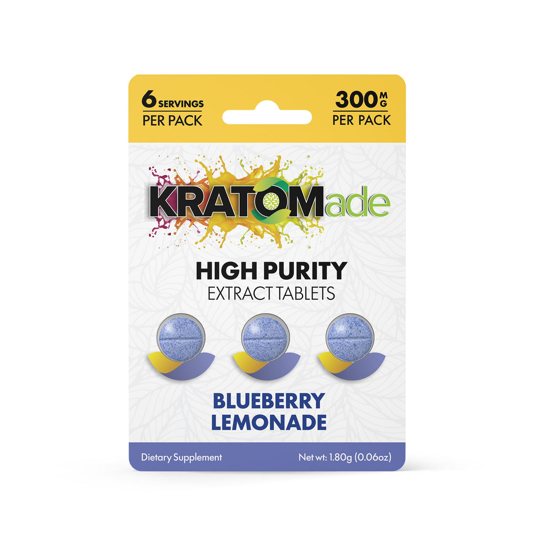 Blueberry Lemonade Kratom Tablets