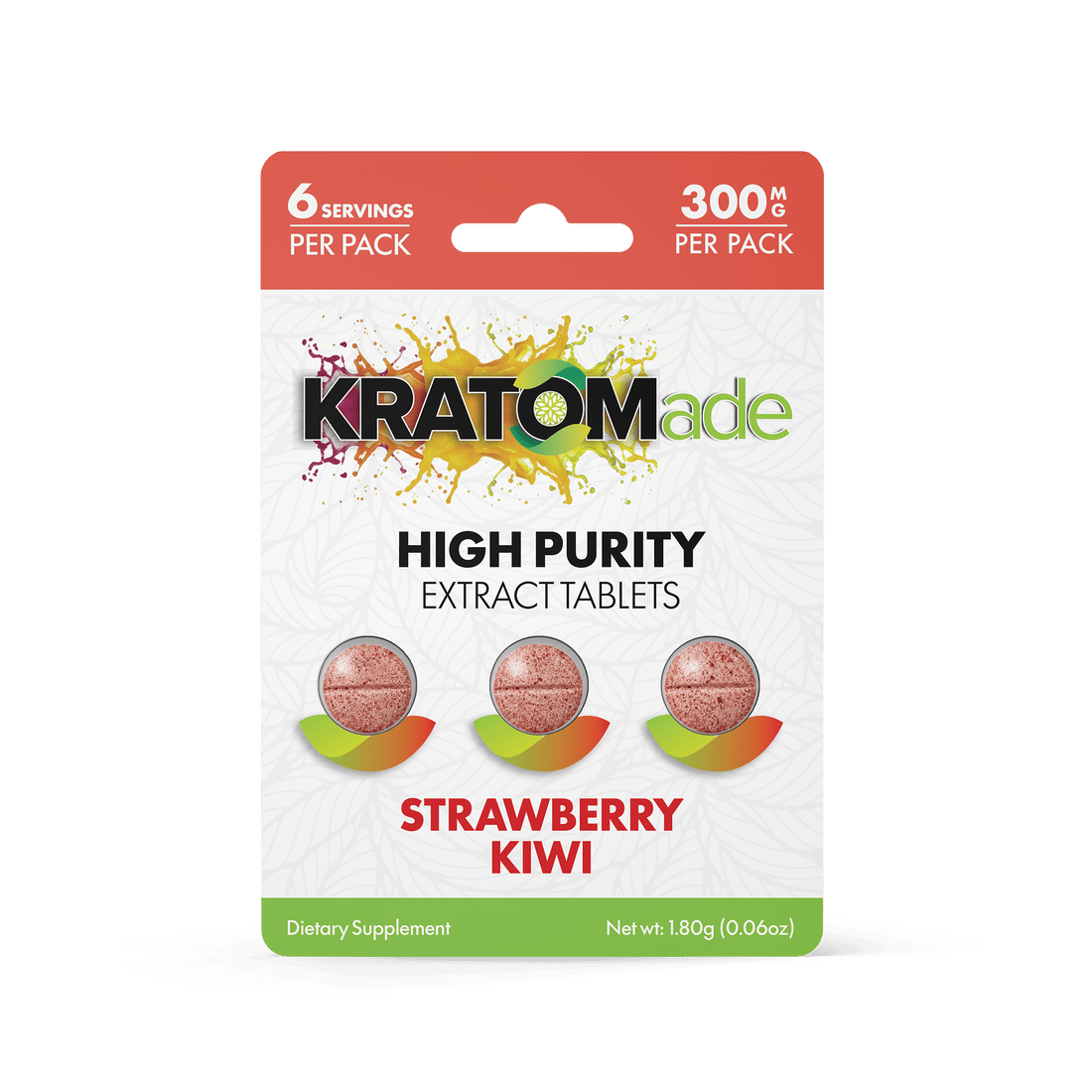 Strawberry Kiwi Kratom Tablets