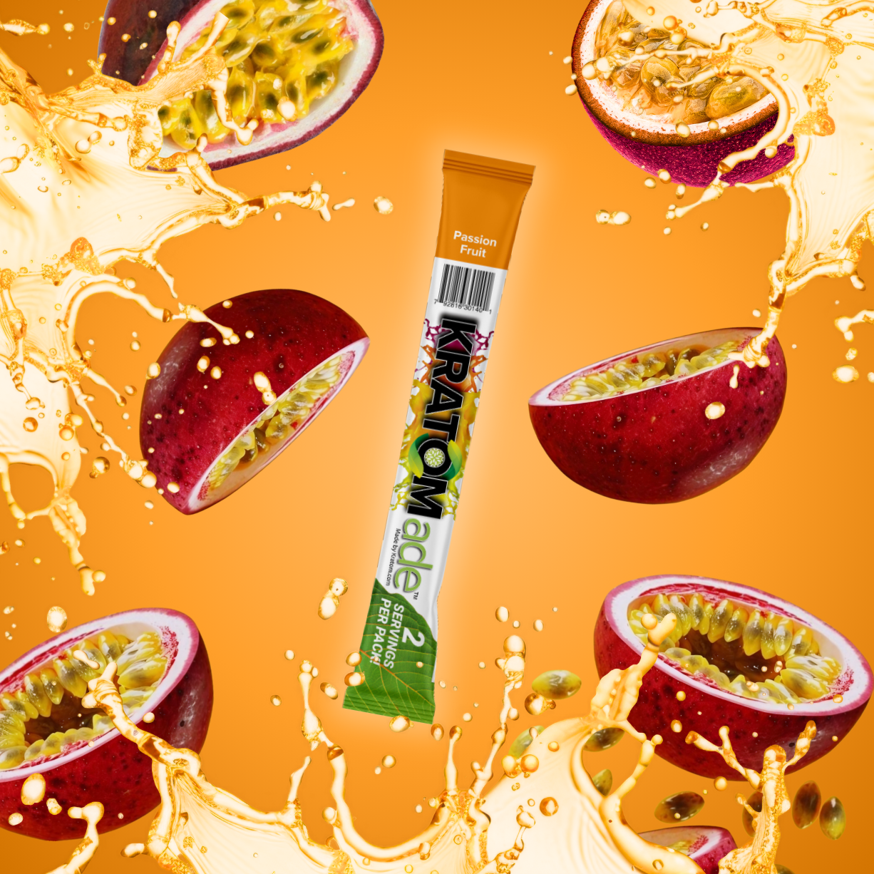 Passion Fruit Kratom Drink Mix