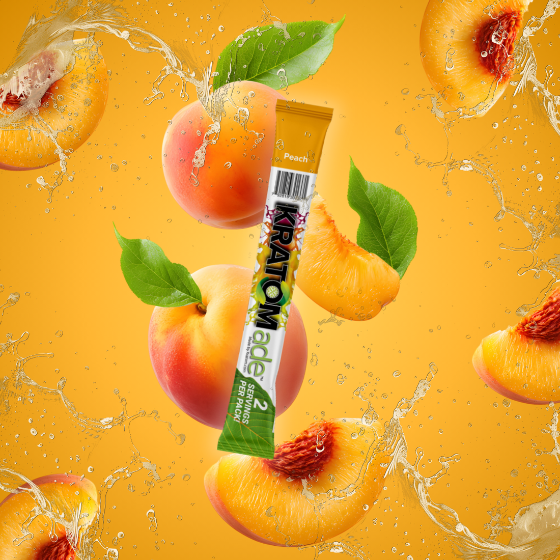 Peach Kratom Drink Mix