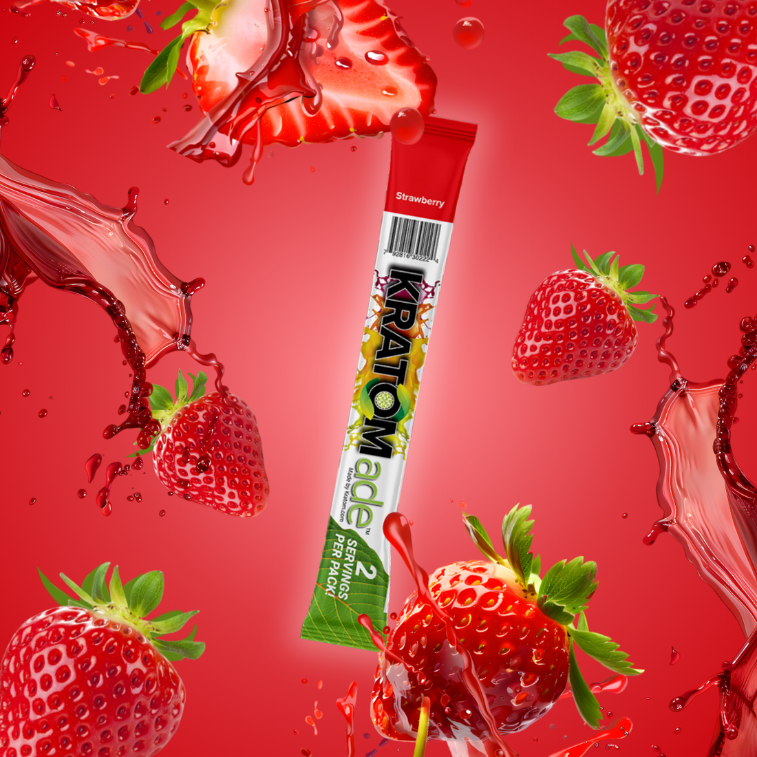 Strawberry Kratom Drink Mix