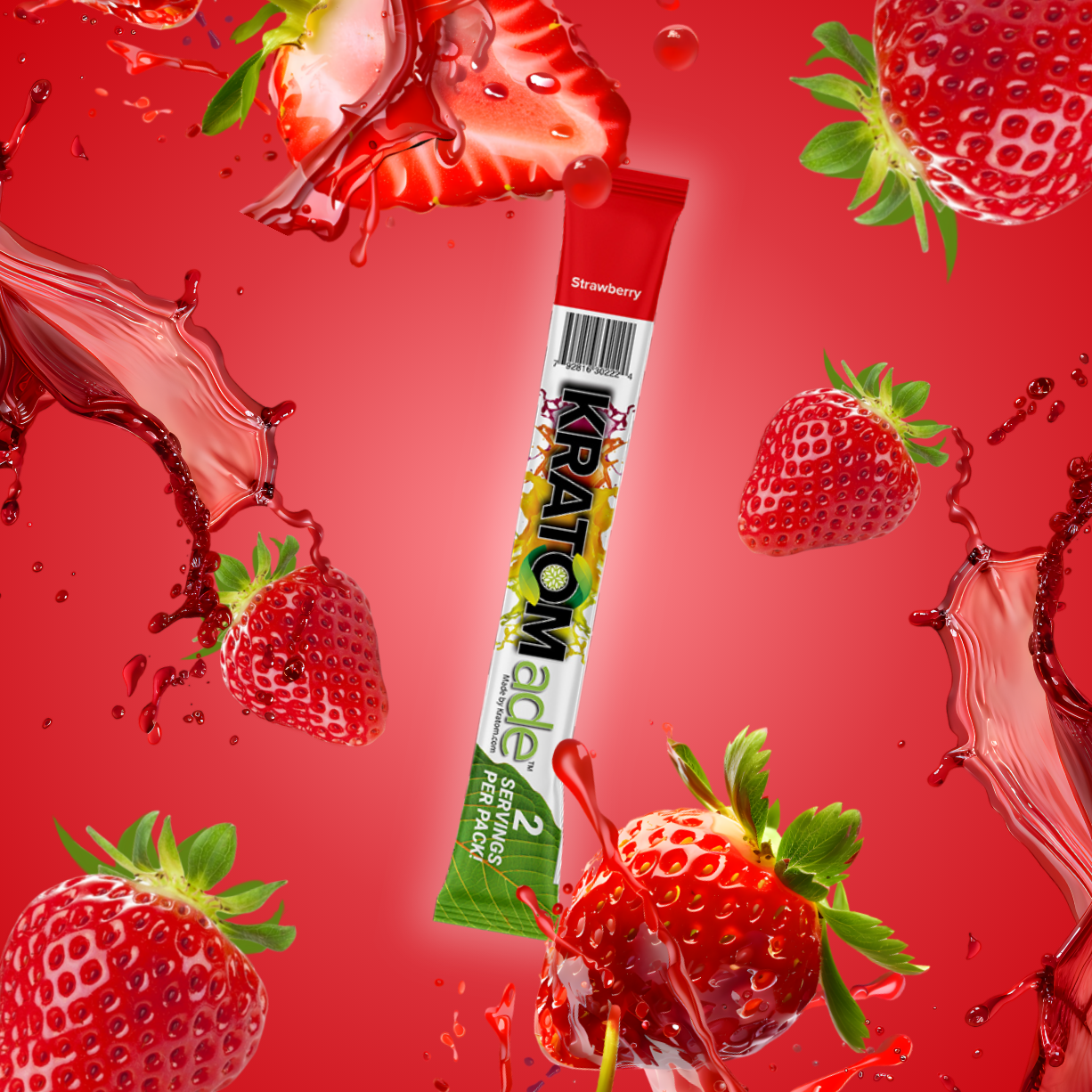 Strawberry Kratom Drink Mix