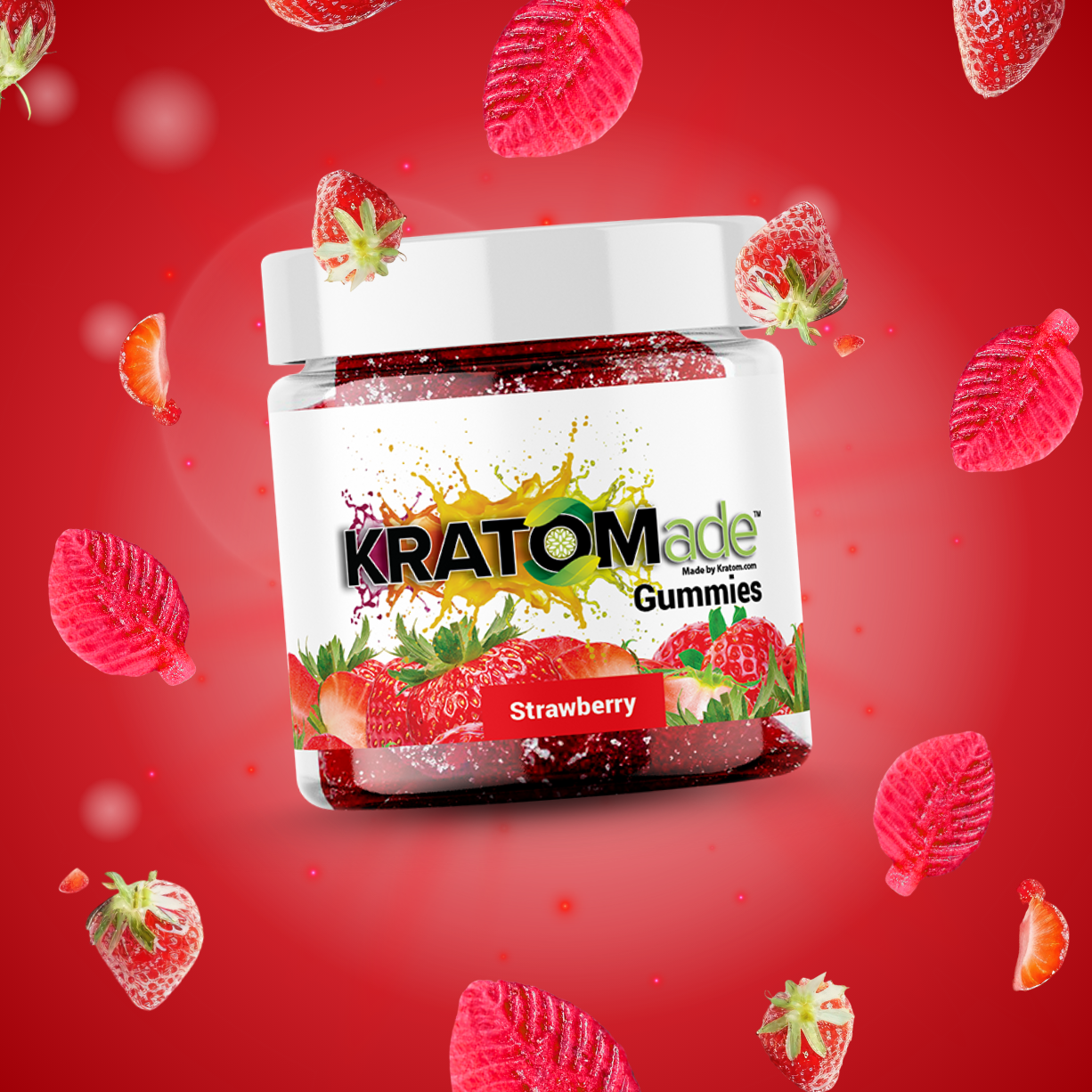 Strawberry Kratom Gummies