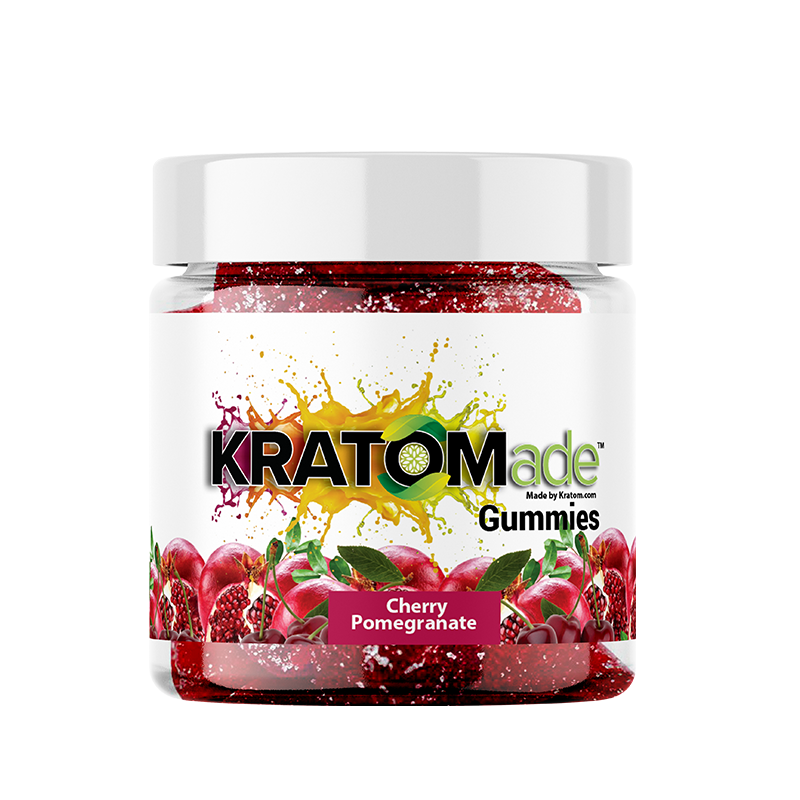 KRATOMade™ Cherry Pomegranate Gummies