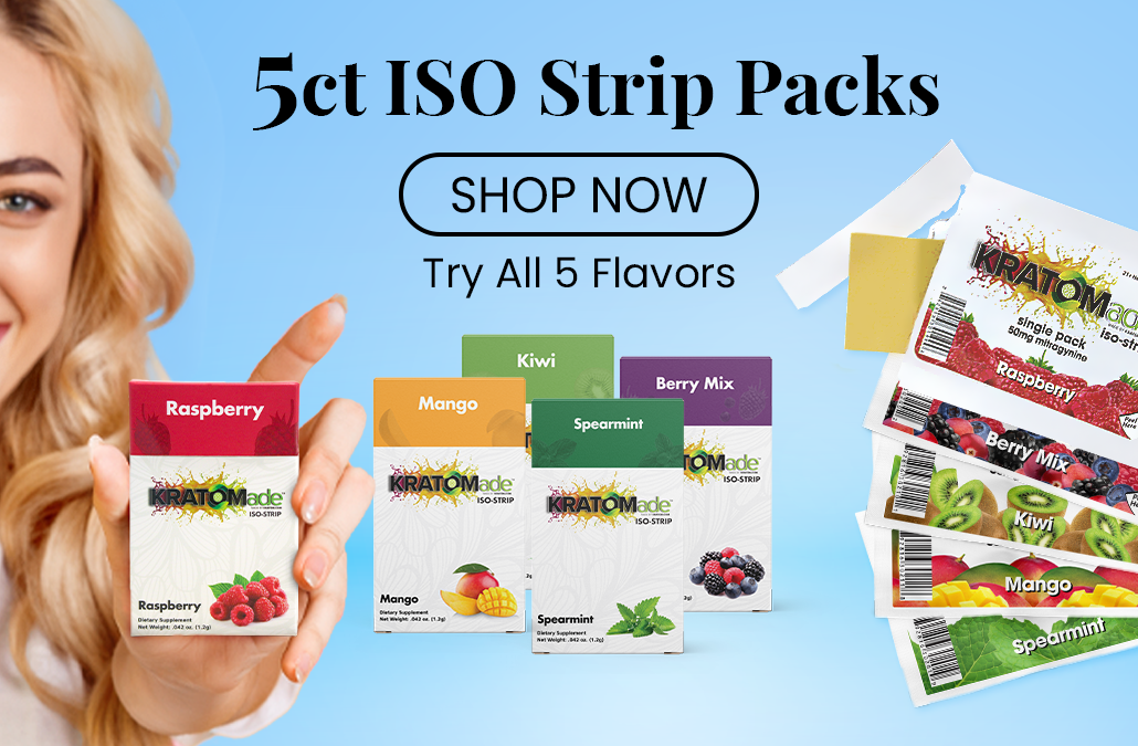 Kratomade 5ct ISO Strips Packs