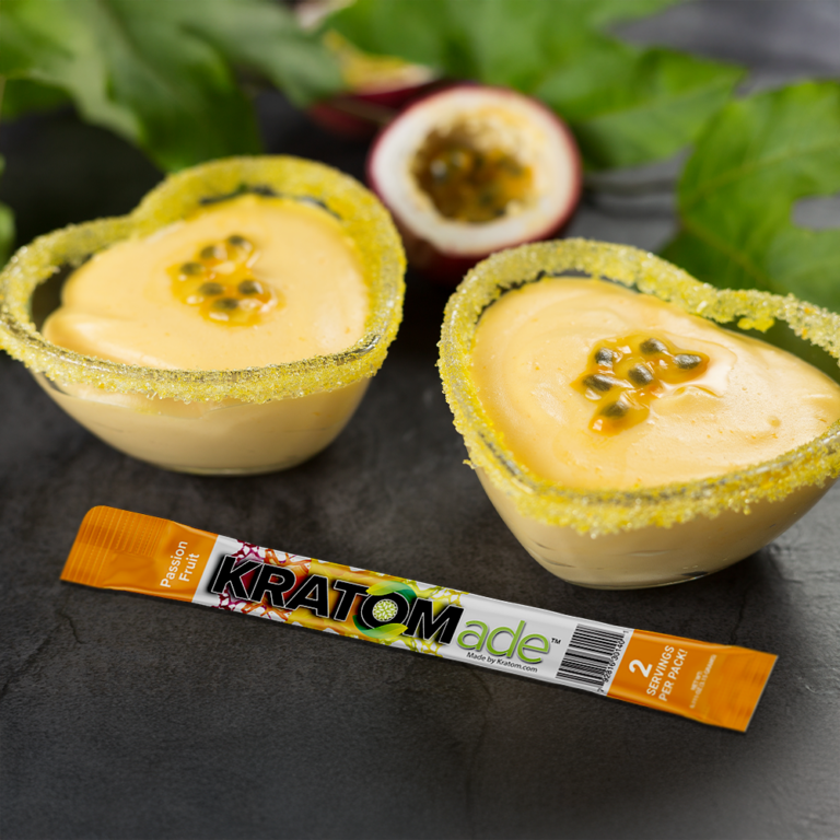 Passion Fruit Tartlets with Passion Fruit KRATOMade™ Drink Mix