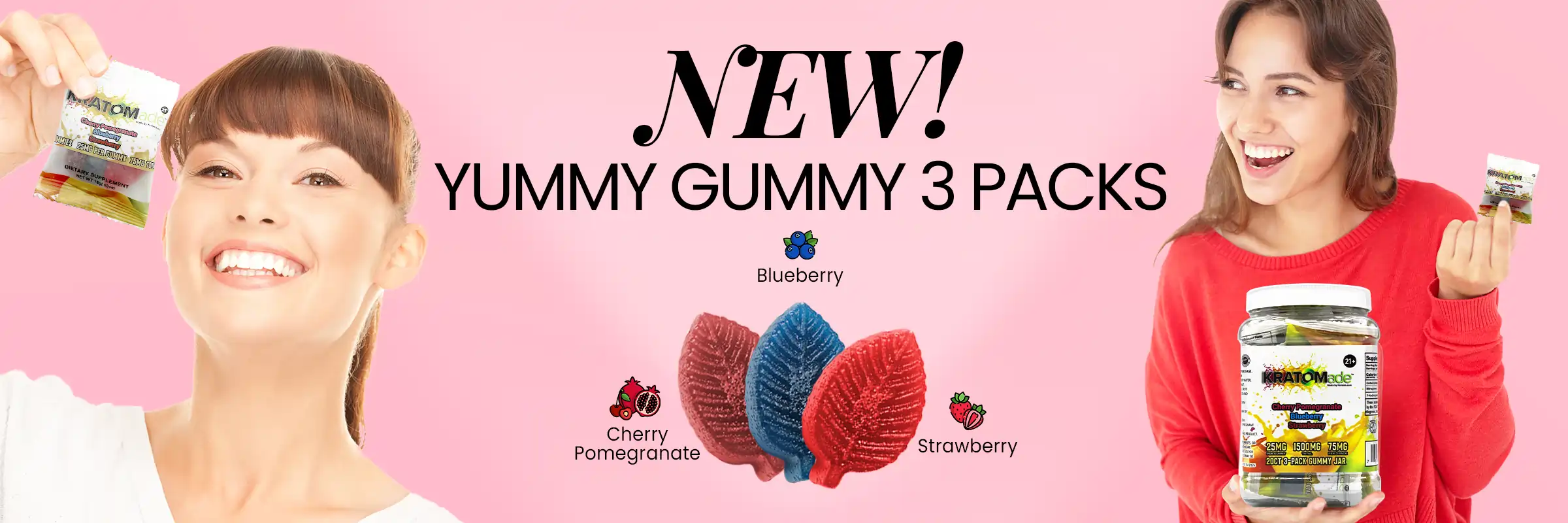 KRATOMade™ Gummy 3Pk