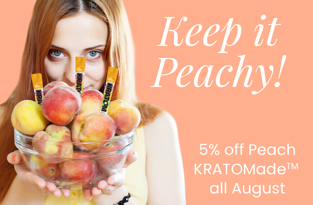 August Flavor of the Month: Peach!