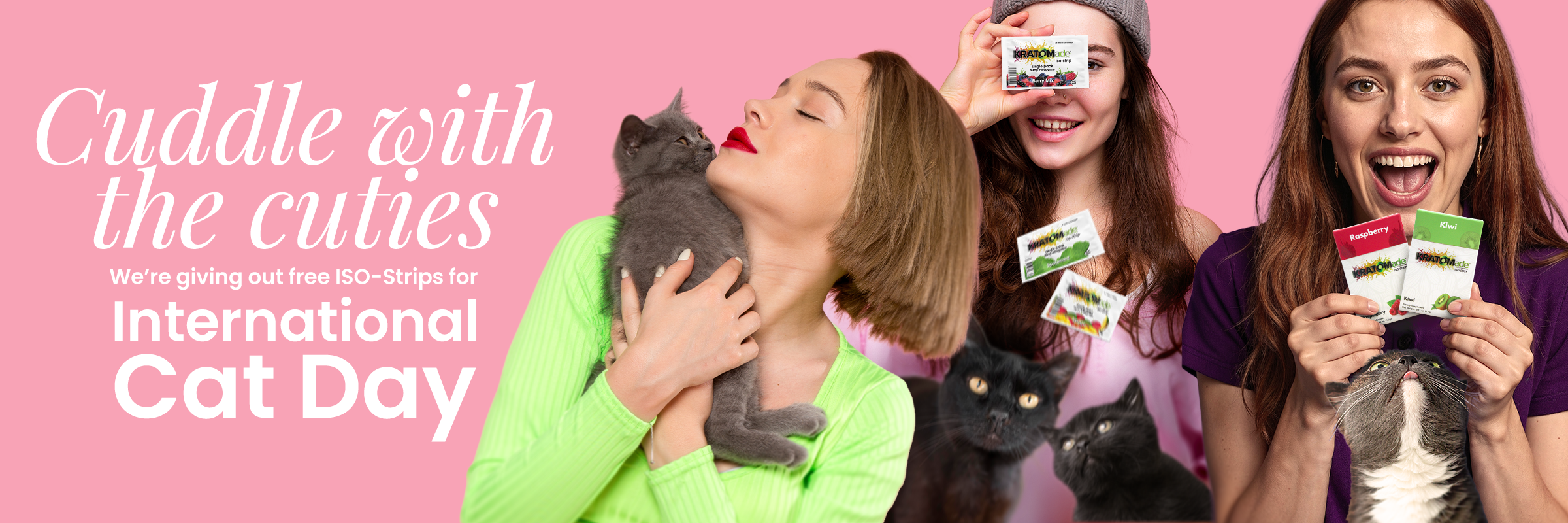 International Cat Day- Get a FREE Iso-strip!