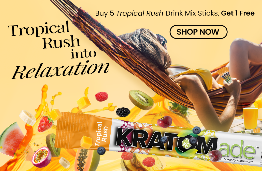 Labor Day: Buy 5 Tropical Rush, Get 1 FREE!