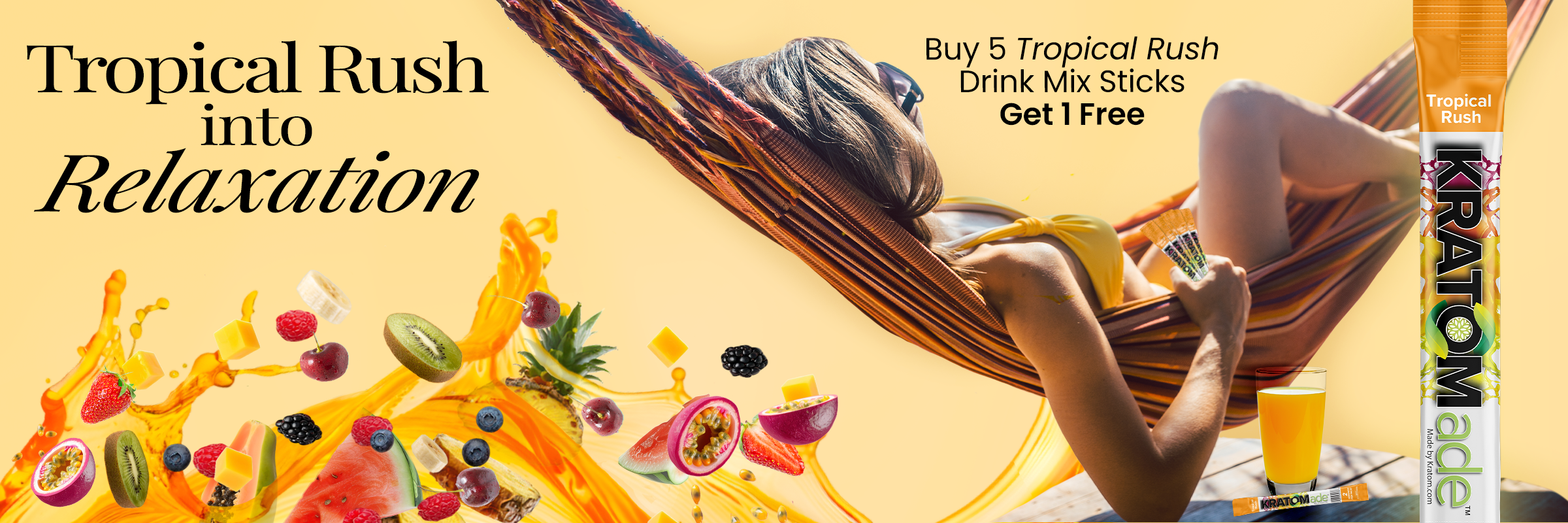 Labor Day- Buy 5 Tropical Rush, Get 1 FREE!