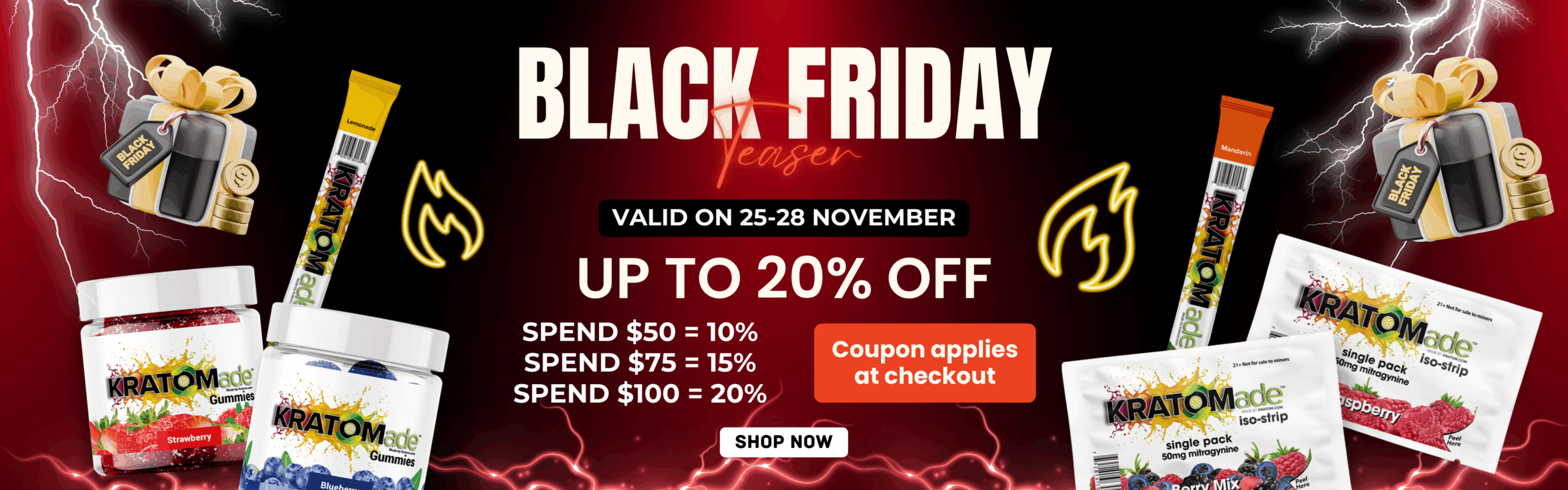 Black Friday Teaser - Kratomade