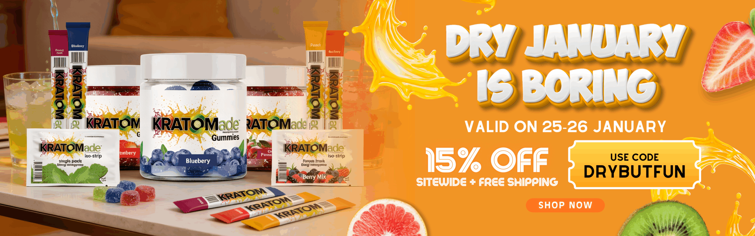 Dry January is boring - KM