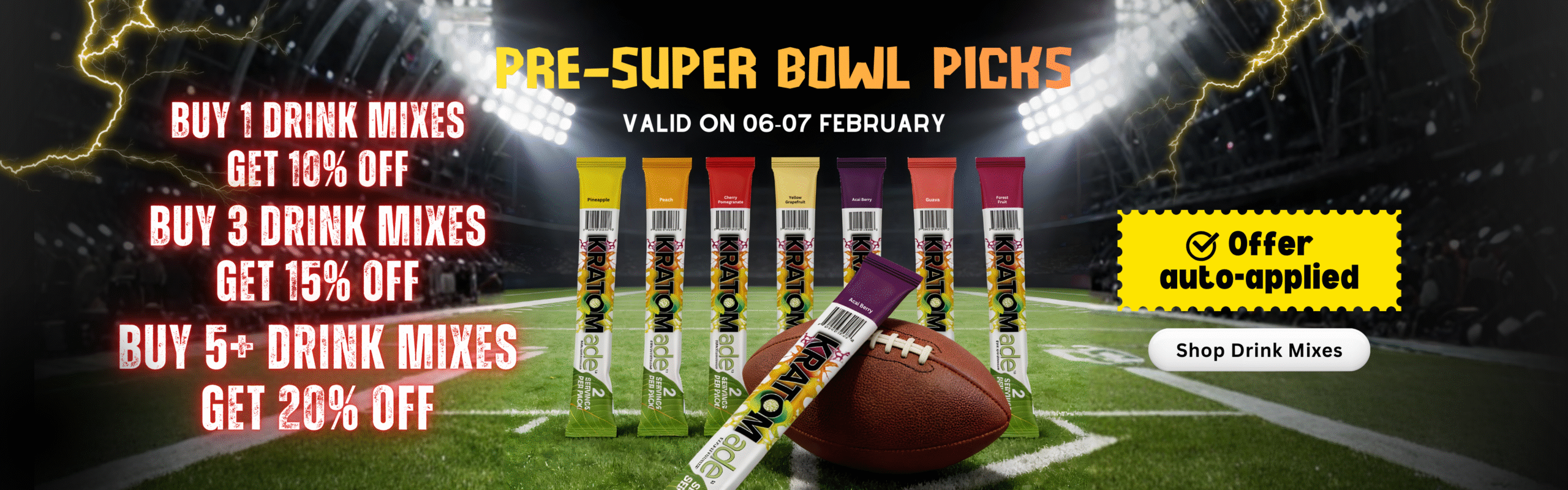 Pre-Super Bowl picks - Kratomade