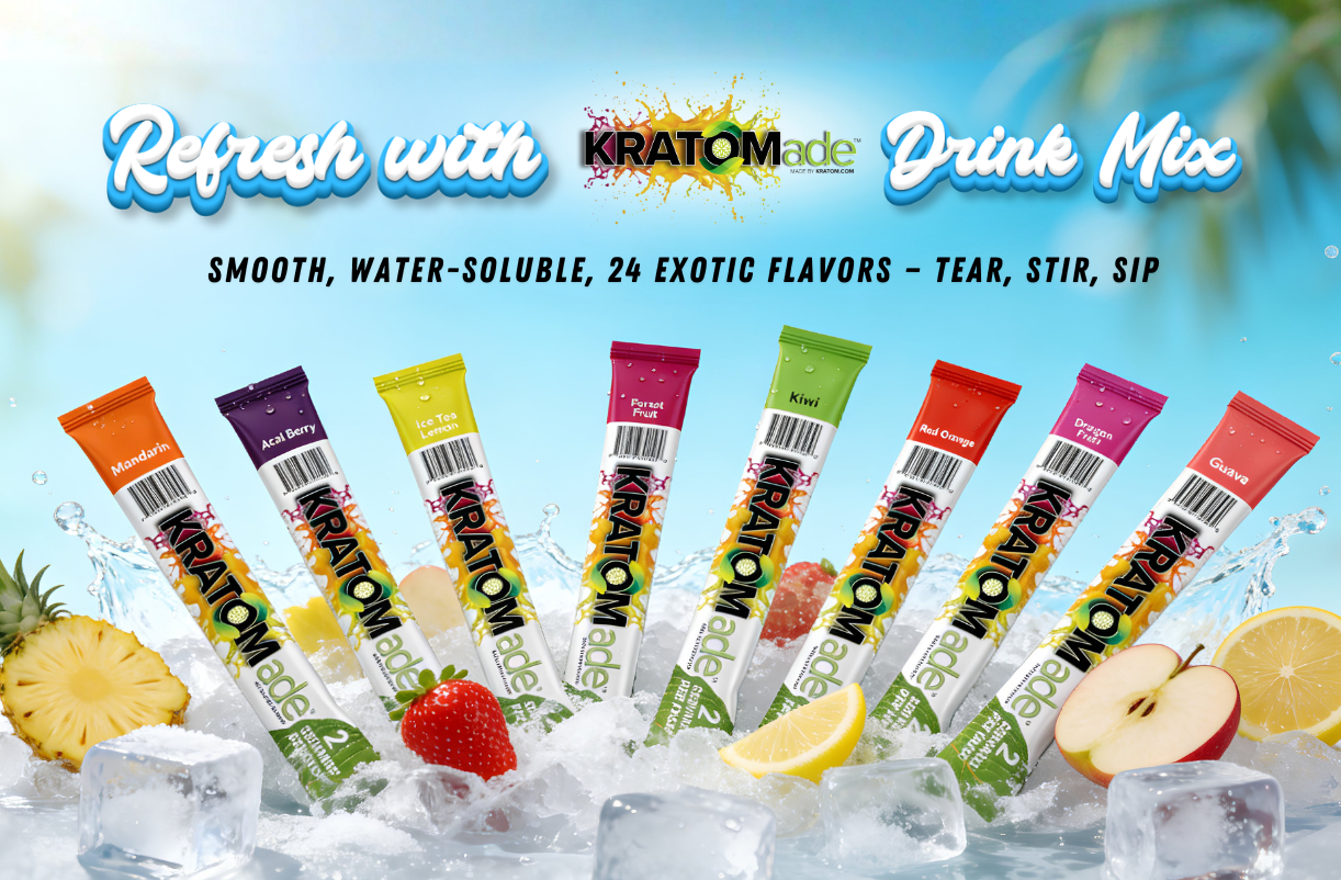 Refresh with KRATOMade Drink Mix mobile view