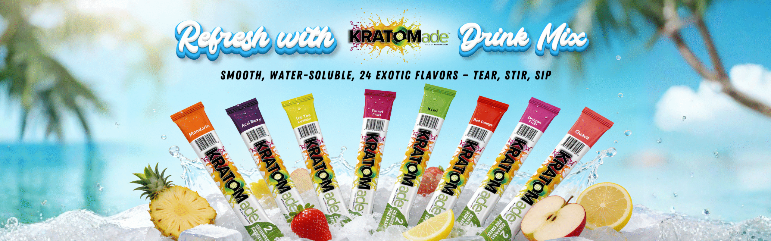 Refresh with KRATOMade Drink Mix