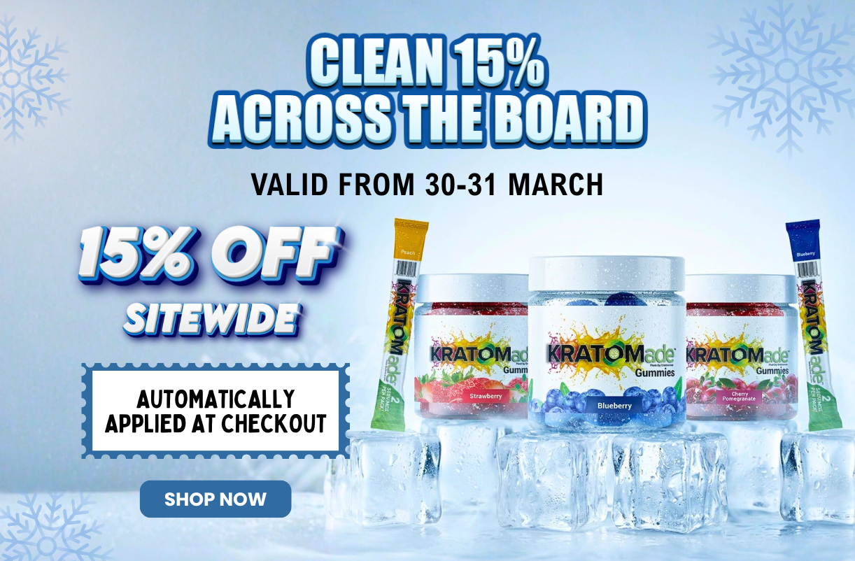 Clean 15% Across the Board - Mobile View Banner