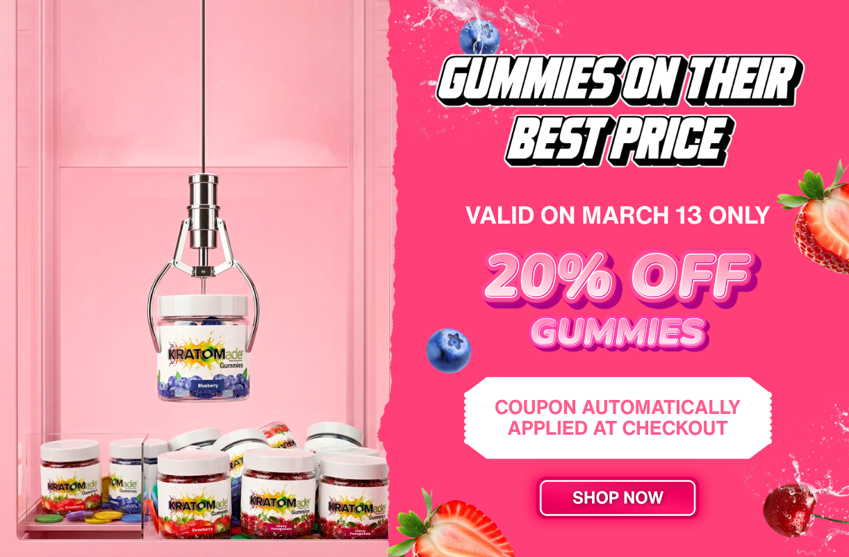 Gummies on their Best Price - Mobile View Kratomade