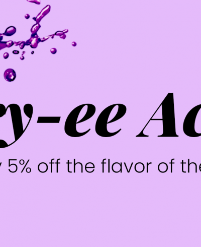 March Flavor of the Month: Acai Berry!